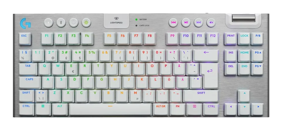 Logitech - G915 X LIGHTSPEED TKL Low-Profile Wireless Gaming Keyboard Tastatur — produktfoto
