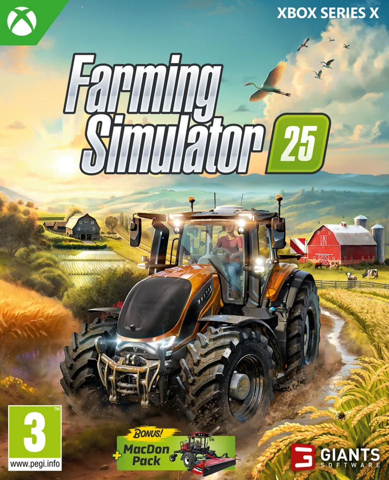 Farming Simulator 25 - XBOX X – Xbox Series X — produktfoto