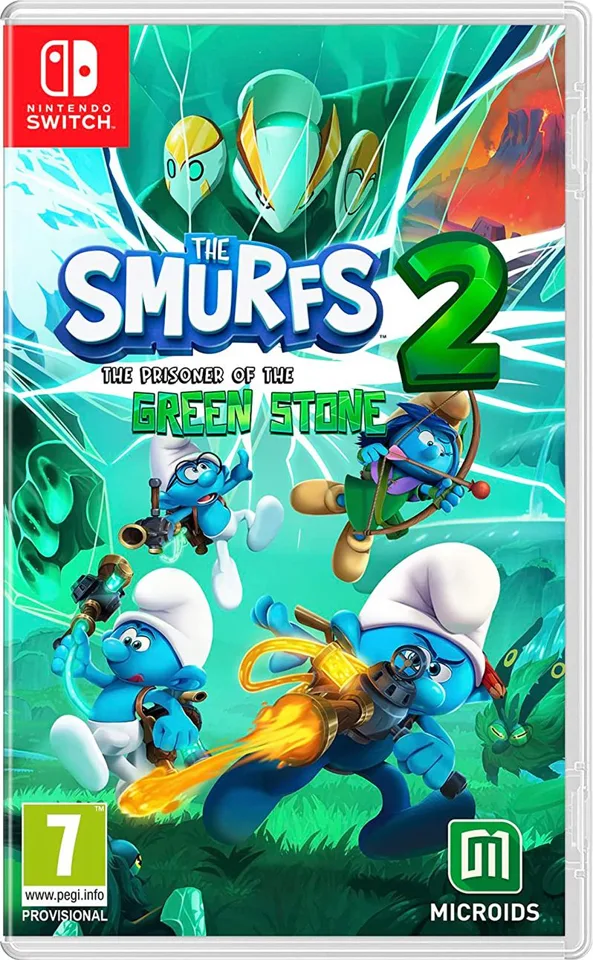The Smurfs 2: The Prisoner of the Green Stone nintendo switch — produktfoto