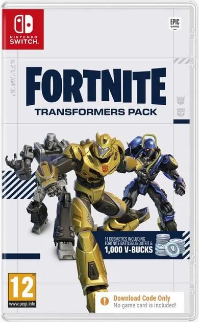 Fortnite: Transformers Pack (kode i æske) - Nintendo Switch — produktfoto