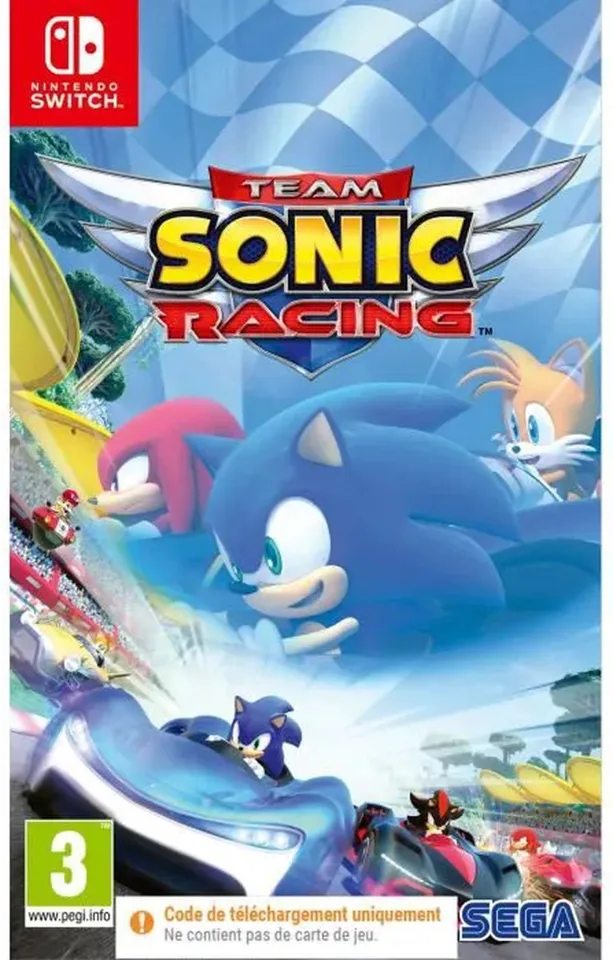 Team Sonic Racing (Code in Box) - Nintendo Switch — produktfoto