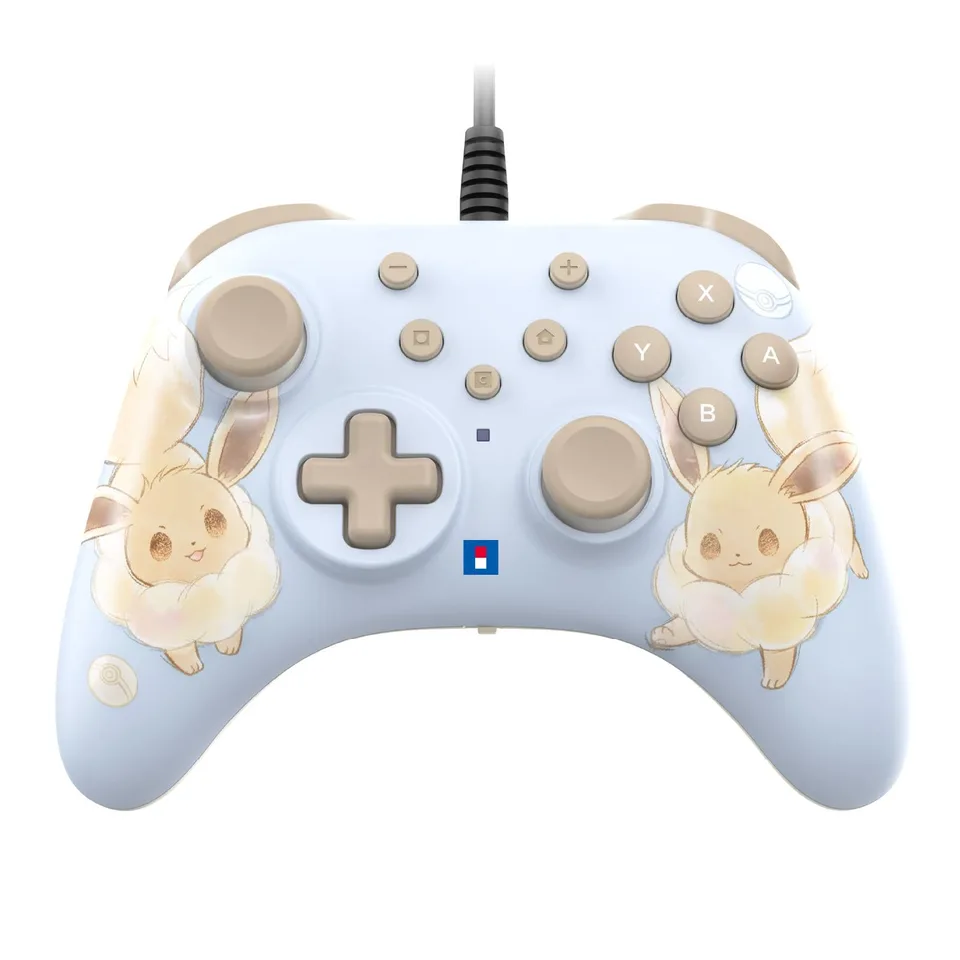 HORI HORIPAD Turbo Eevee Cottage Core til Switch 2 - Blå — produktfoto