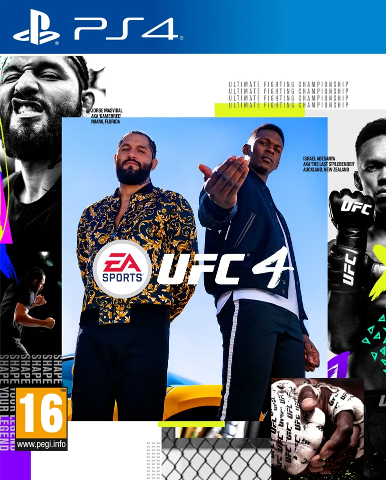 UFC 4 - PlayStation 4 — produktfoto