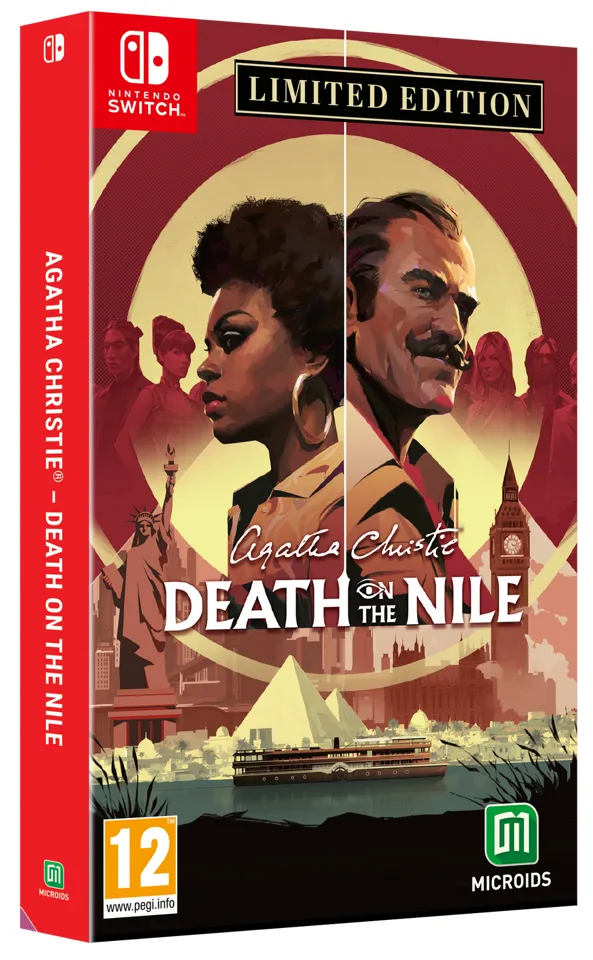 Agatha Christie - Death on the Nile nintendo switch — produktfoto