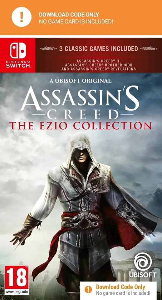 Assassin’s Creed Ezio Collection (Code in Box) (Nintendo Switch) — produktfoto