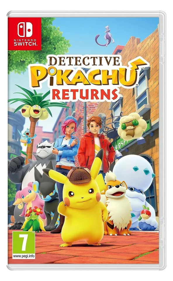 Detective Pikachu Returns – Nintendo Switch — produktfoto