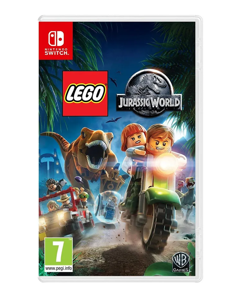 LEGO Jurassic World - nintendo switch spul — produktfoto