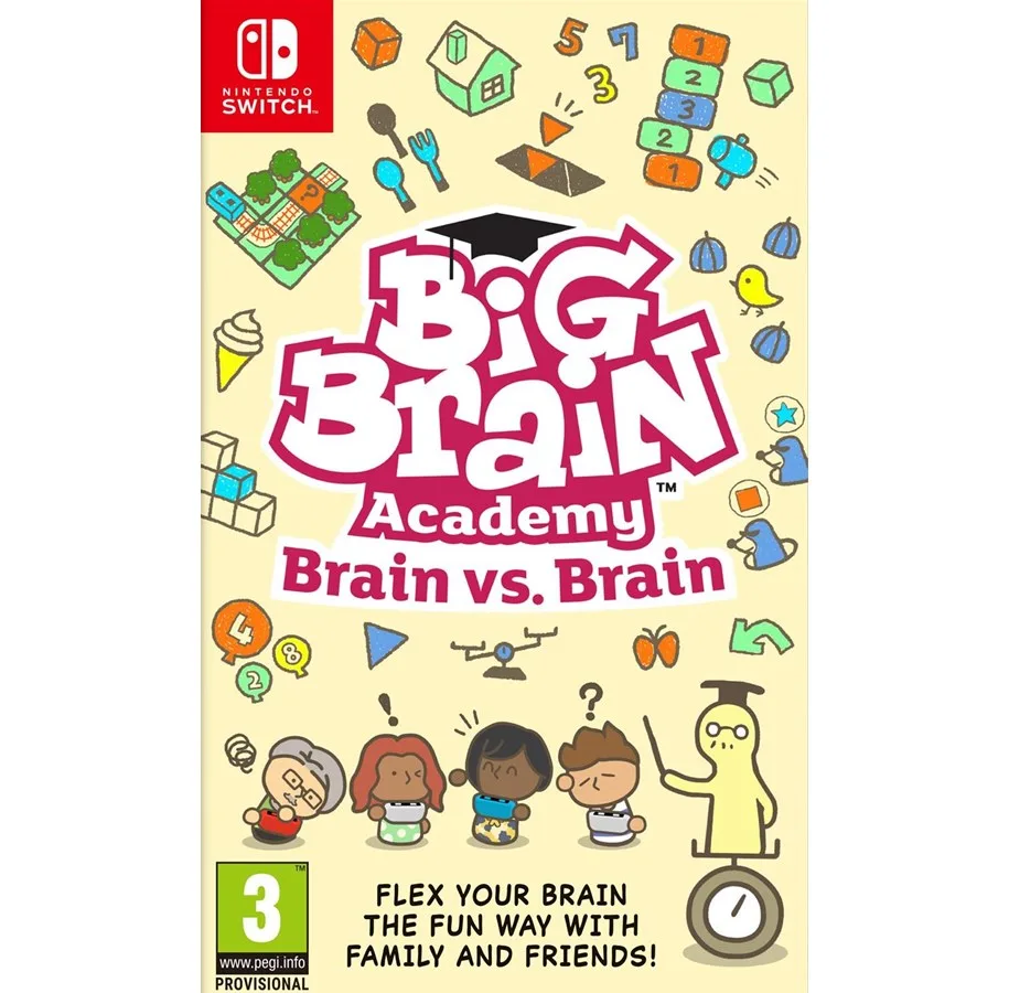 Big Brain Academy: Brain Vs. Brain - Nintendo Switch — produktfoto