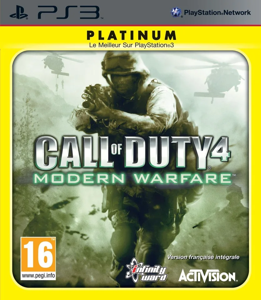 Call of Duty 4: Modern Warfare - PlayStation 3 — produktfoto
