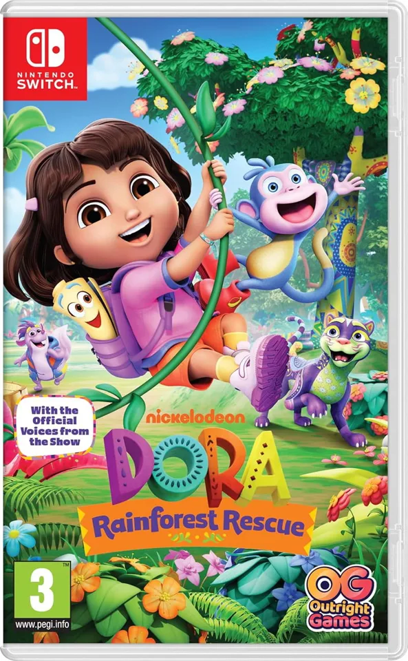 Dora: Rainforest Rescue Nintendo Switch — produktfoto