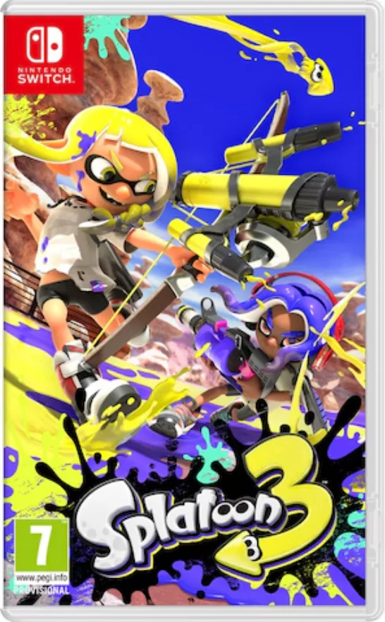 Splatoon 3 (UK4) – Nintendo Switch — produktfoto