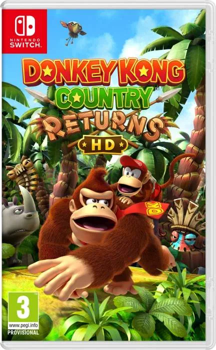Donkey Kong Country Returns HD (UK4) – Nintendo Switch — produktfoto
