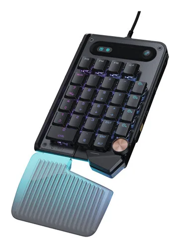Turtle Beach Command KP7 - USB-gamingkeypad - Sort Tastatur — produktfoto