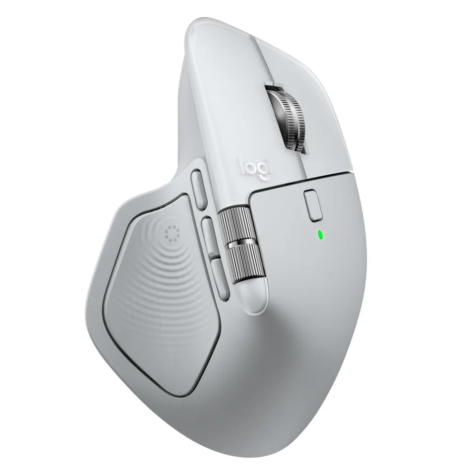 Logitech - MX Master 4 for MAC - Pale Grey Mus — produktfoto