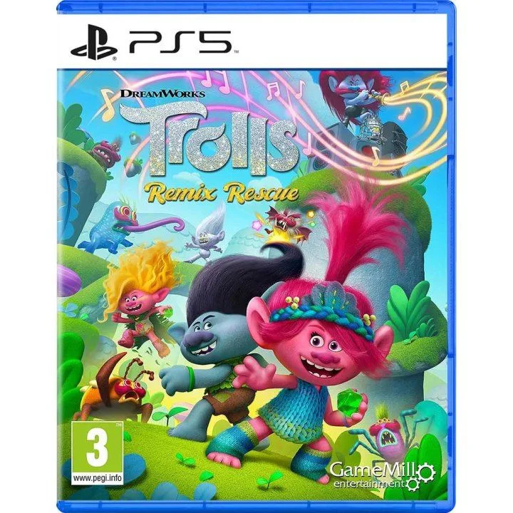 DreamWorks Trolls Remix Rescue - PlayStation 5 — produktfoto