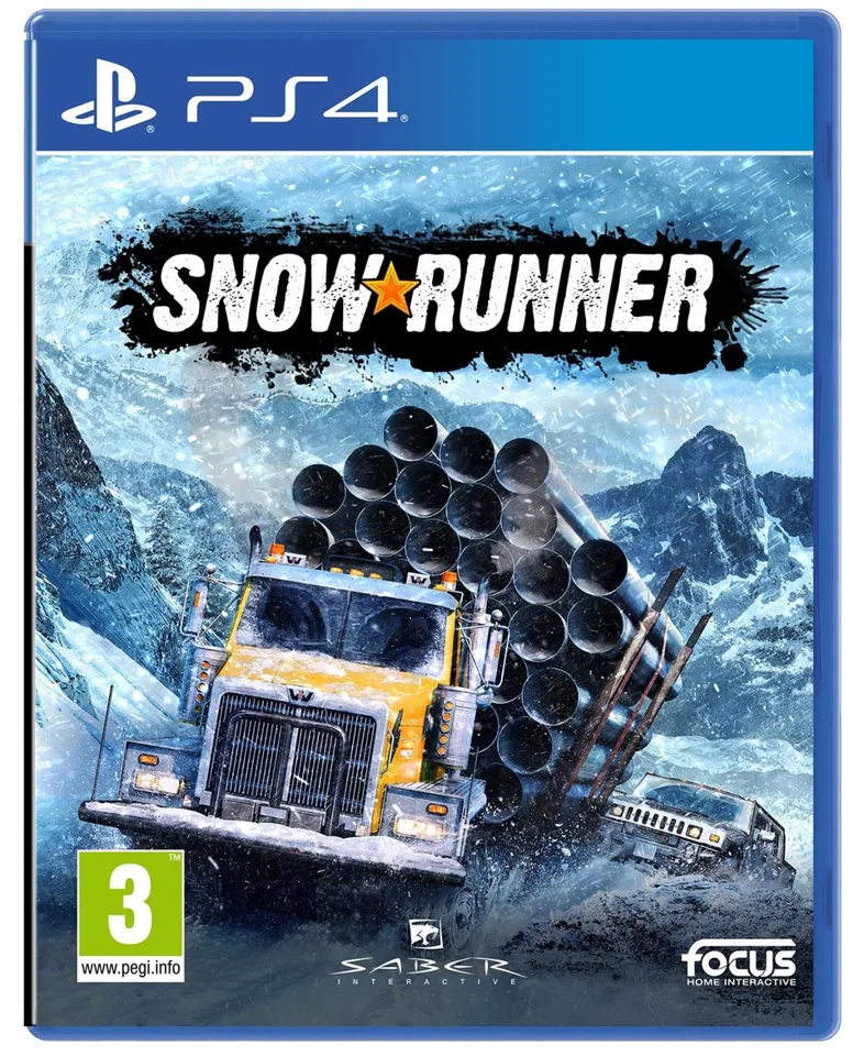 SnowRunner: A MudRunner - PlayStation 4 — produktfoto