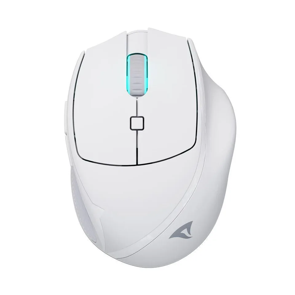 Sharkoon OfficePal M25W mus - hvid, trådløs, 4.000 DPI — produktfoto