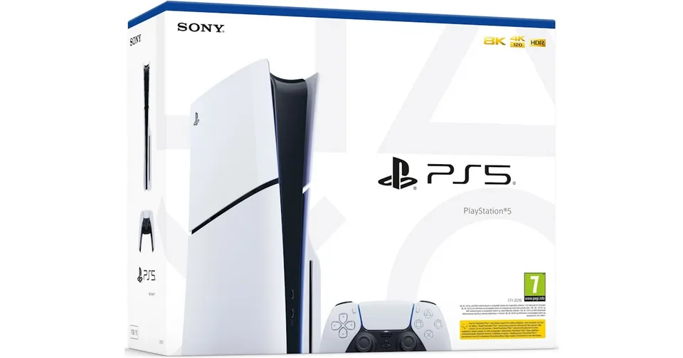 PS5 Standard Slim 1TB Playstation 5 — produktfoto