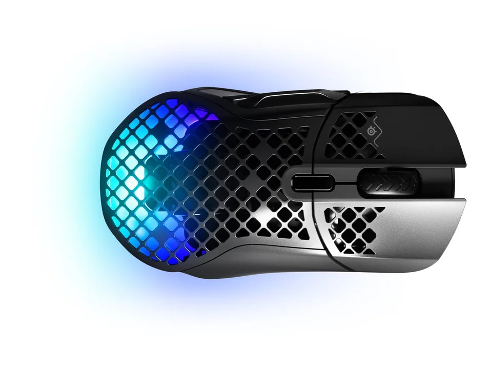 SteelSeries Aerox 5 Optisk Trådløs Kabling Sort Mus — produktfoto