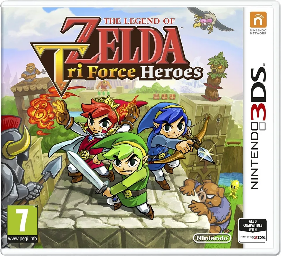 The Legend of Zelda: Tri Force Heroes - Nintendo 3DS — produktfoto