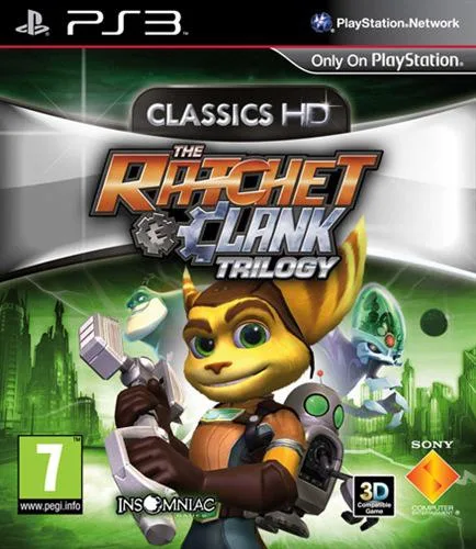 Ratchet & Clank Trilogy: HD Collection - PS3 – PlayStation 3 — produktfoto