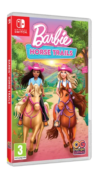Barbie Horse Trails nintendo switch — produktfoto