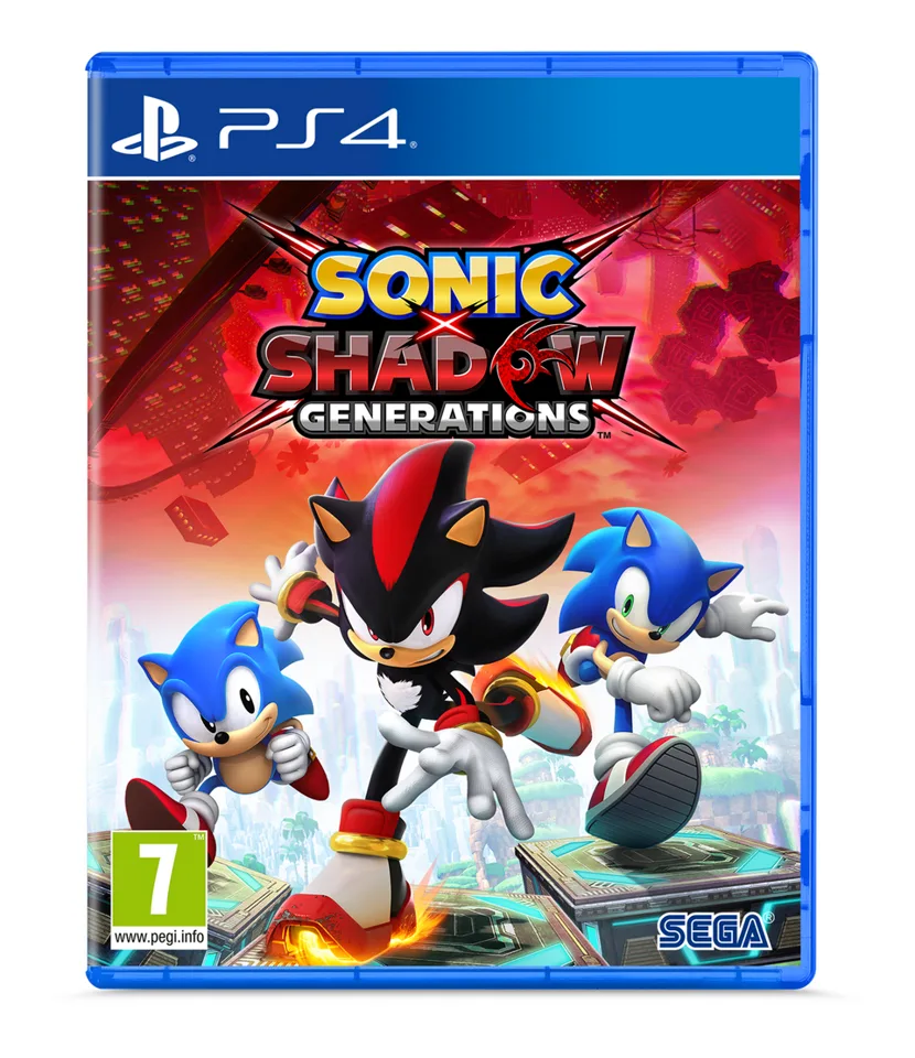 SONIC X SHADOW GENERATIONS Actionplatformspil – PlayStation 4 — produktfoto
