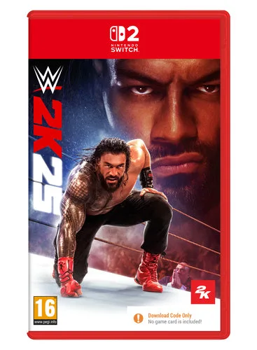 WWE 2K25 Nintendo Switch 2 Code in a Box — produktfoto