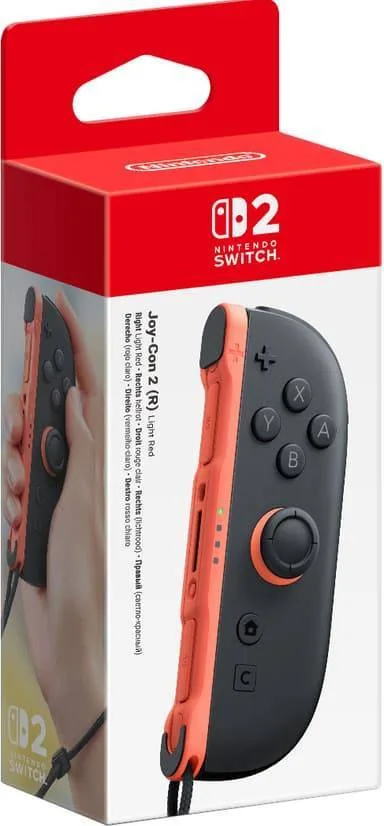 Nintendo Switch 2 Joy-Con 2 Højre - Rød — produktfoto