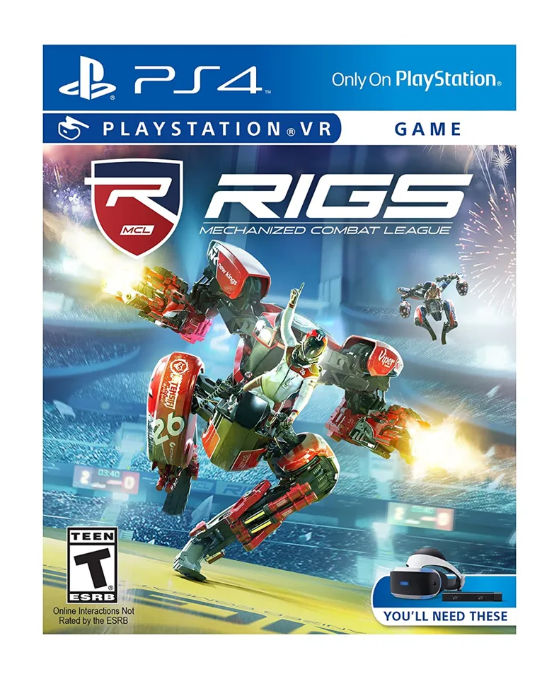 RIGS: Mechanized Combat League (VR) (UK/Arabic) - PS4 – PlayStation 4 — produktfoto