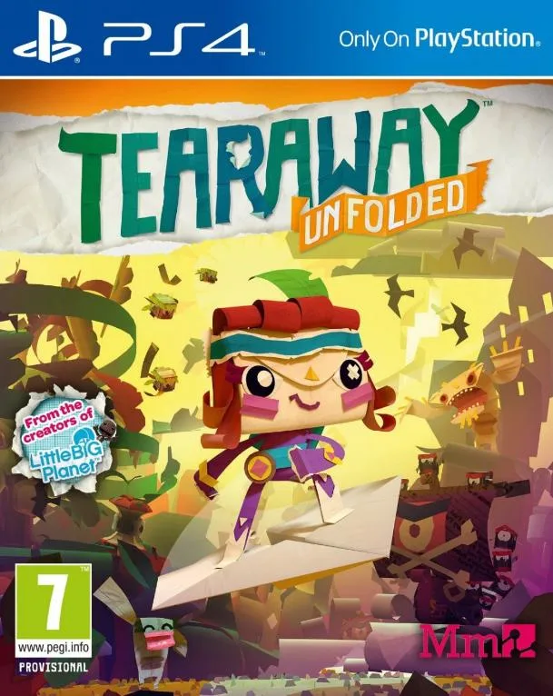Tearaway Unfolded (Messenger Edition) - PS4 – PlayStation 4 — produktfoto