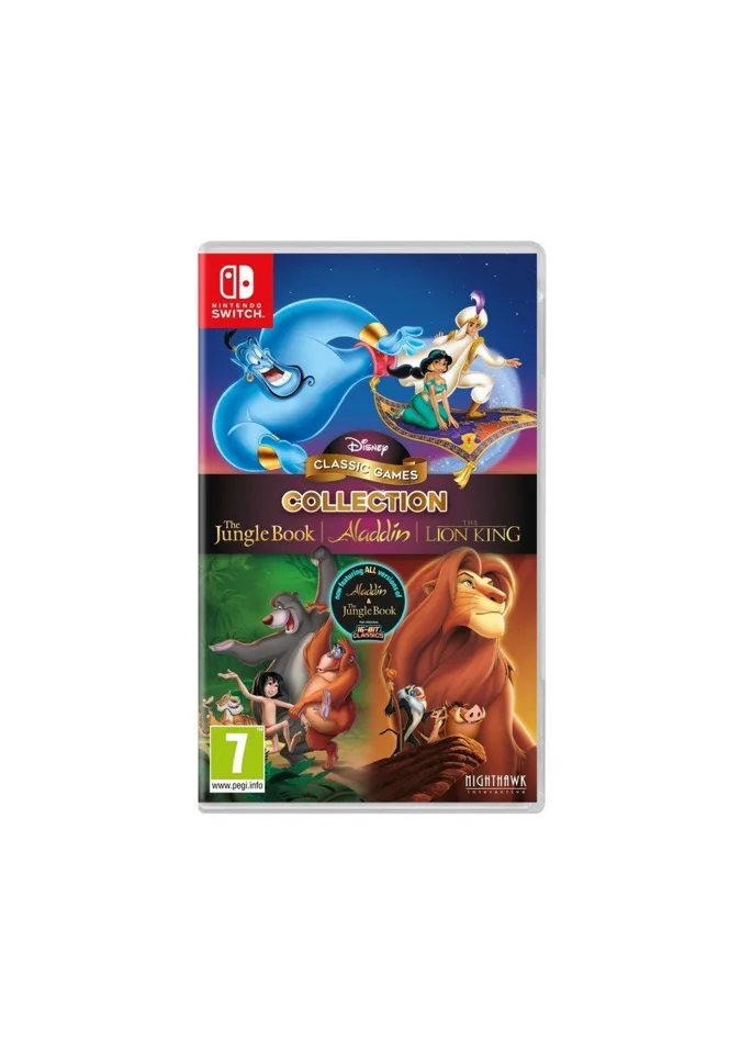 Disney Classic Games Collection: The Jungle Book, Aladdin, & The Lion King - Nintendo Switch — produktfoto