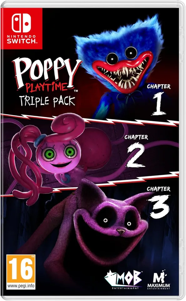 Poppy Playtime Triple Pack - PlayStation 5 – Nintendo Switch — produktfoto