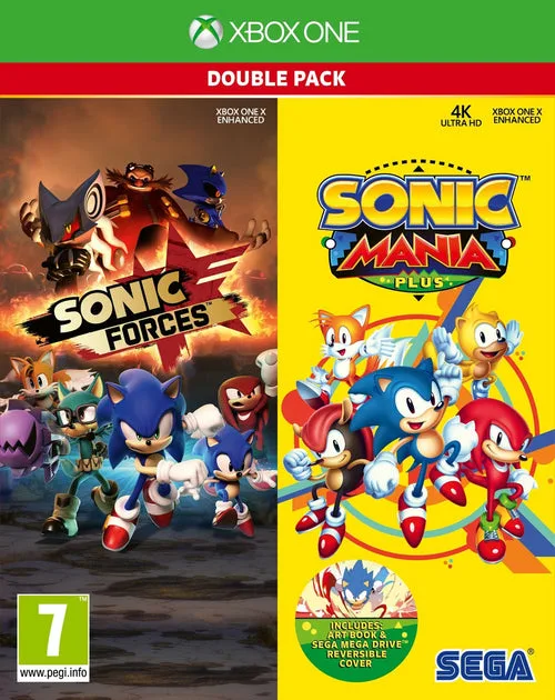 Sonic Mania Plus and Sonic Forces Double Pack - Xbox One — produktfoto