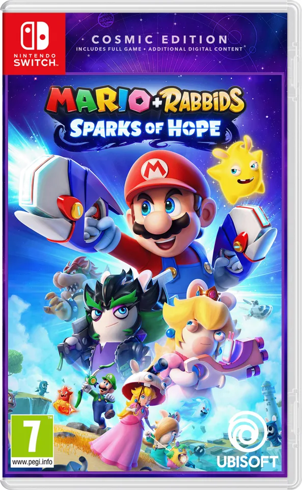Mario + Rabbids: Sparks of Hope - Cosmic Edition – Nintendo Switch — produktfoto