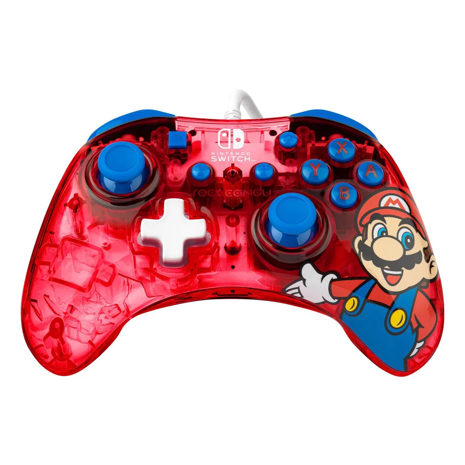 Rock Candy Kablet Controller – Mario — produktfoto