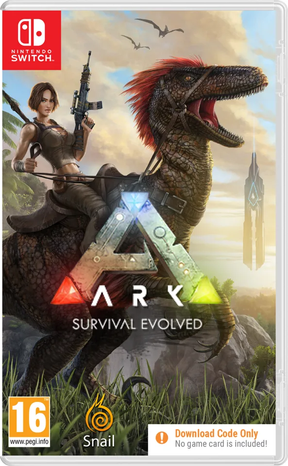 ARK: Survival Evolved (Code in a Box) - Nintendo Switch — produktfoto