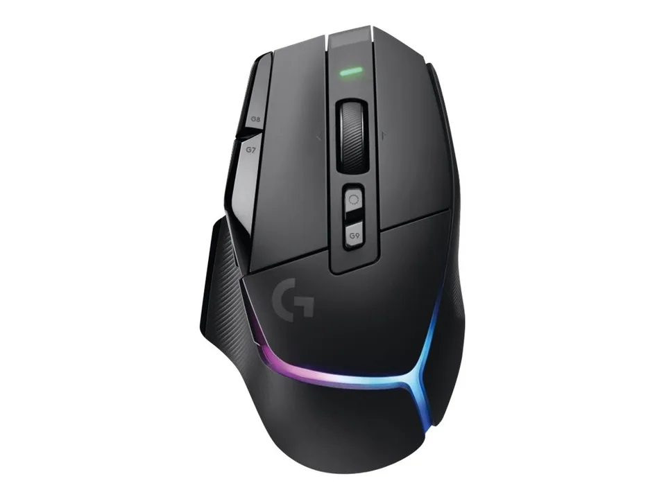 Logitech G G502 X PLUS Optisk Trådløs Sort Mus — produktfoto
