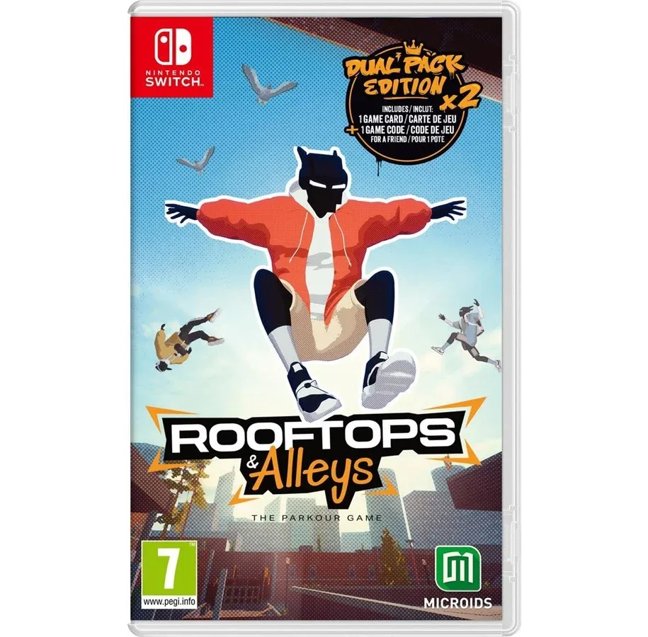 Rooftops and Alleys – Dual Pack Edition til Nintendo Switch — produktfoto