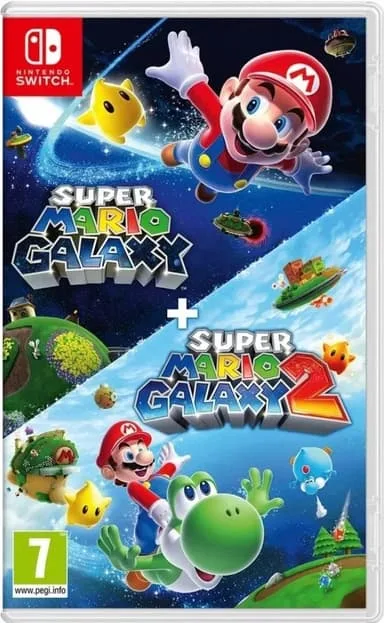 Super Mario Galaxy + Super Mario Galaxy 2 - Nintendo switch — produktfoto